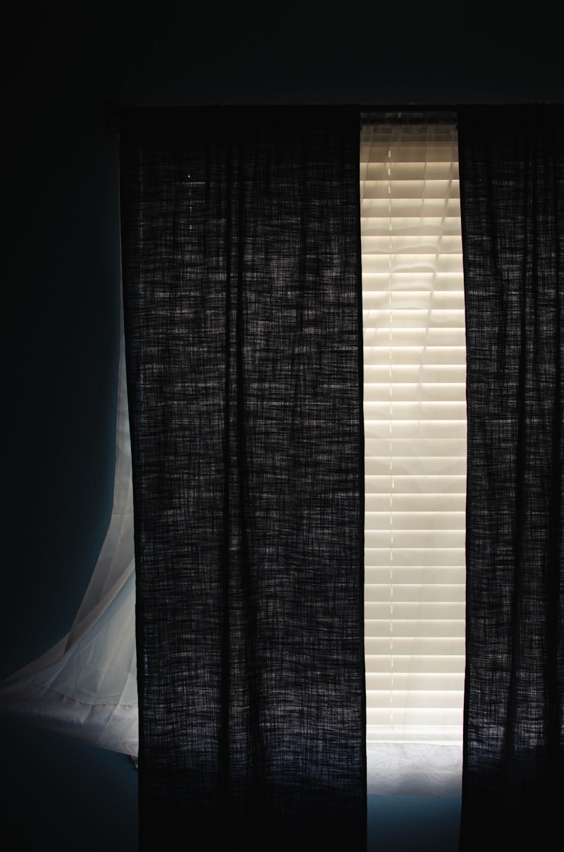 Blackout drapery