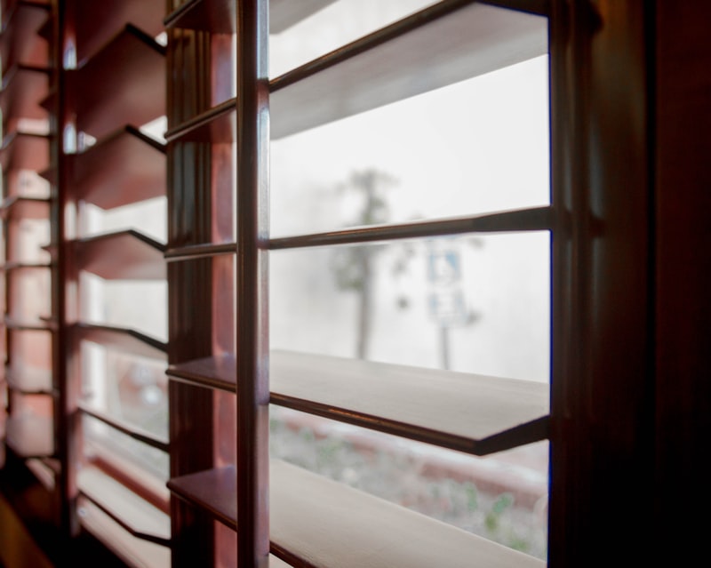 Plantation shutters